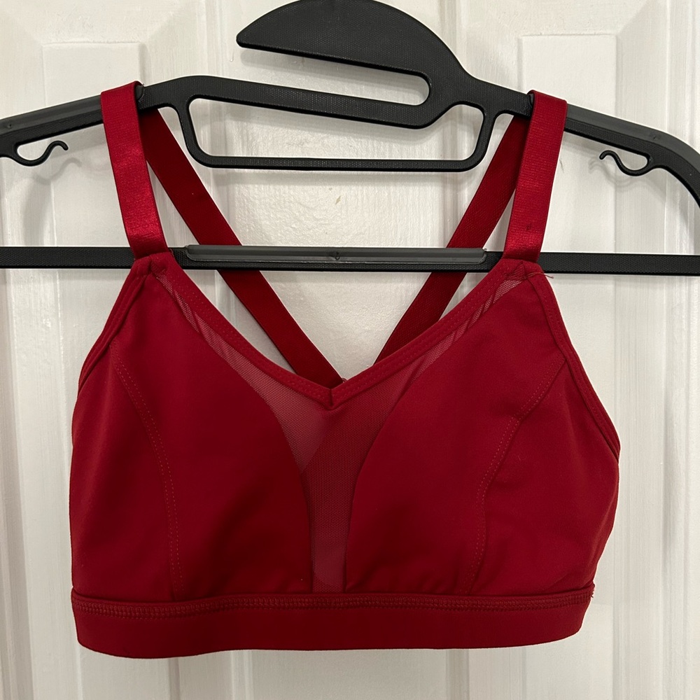 Born Primitive Size S Small Luna Wine Colored Sports Bra - Picture 3 of 6
